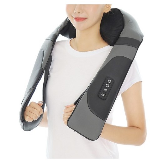 쿠오레 무선 온열 목 어깨 마사지기 상품 이미지